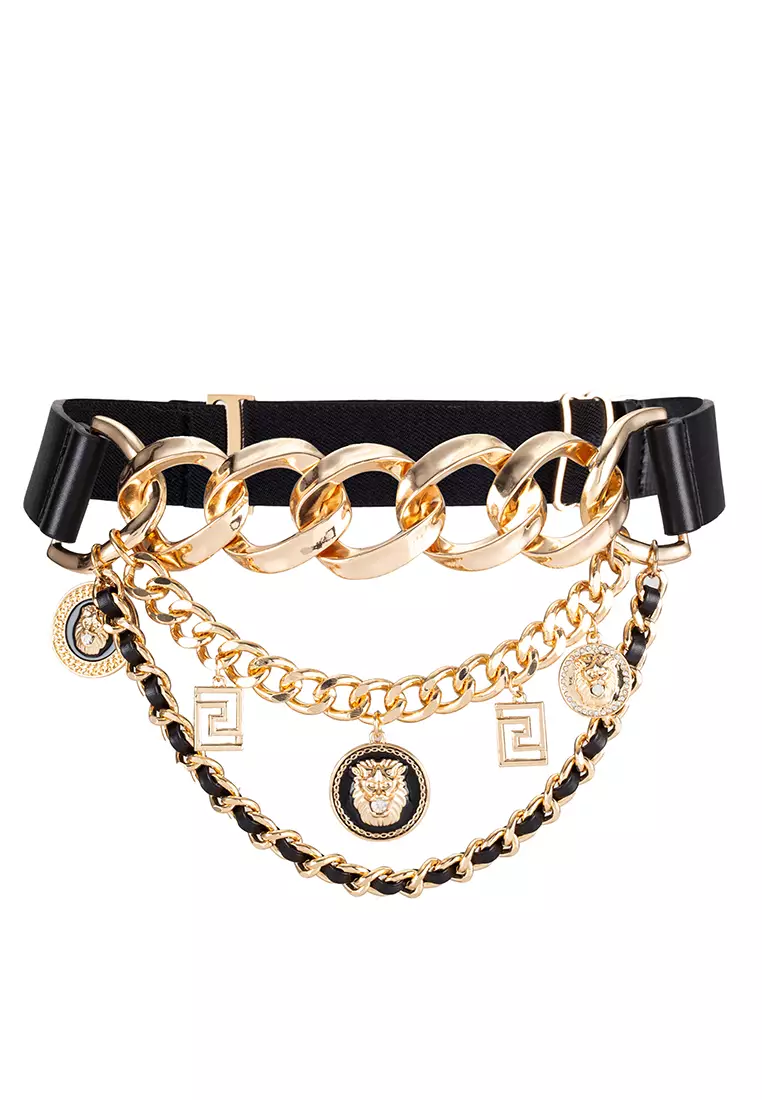 ALDO Grarema Chain Elastic Buckle Belt