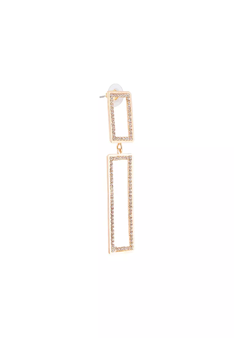 ALDO Koni Rectangular Chandelier Earrings