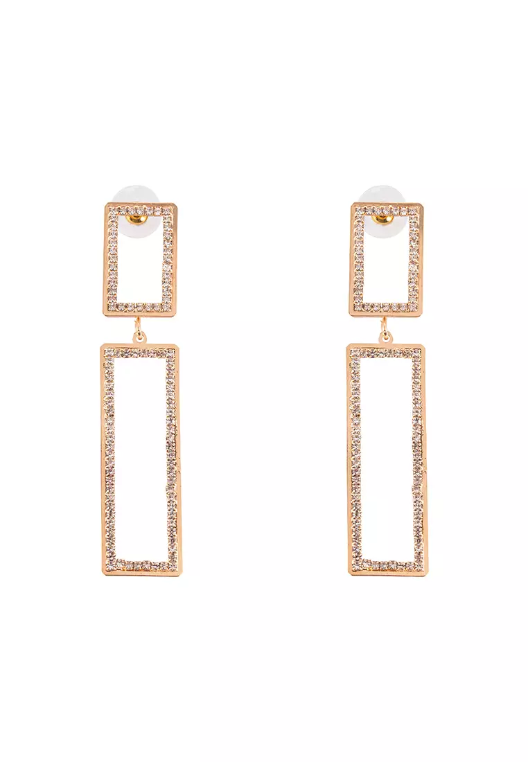 ALDO Koni Rectangular Chandelier Earrings