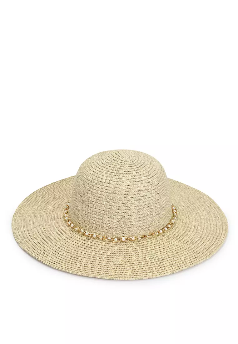 ALDO Manipia Straw Floppy Hat