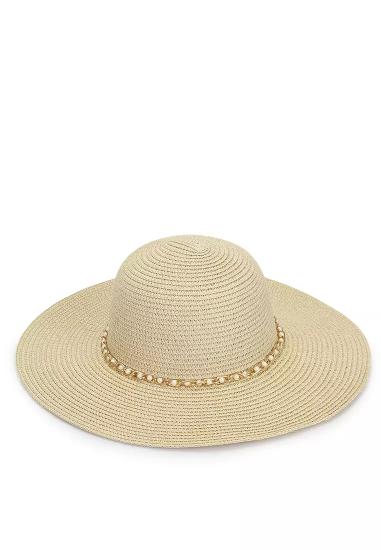 ALDO Manipia Straw Floppy Hat