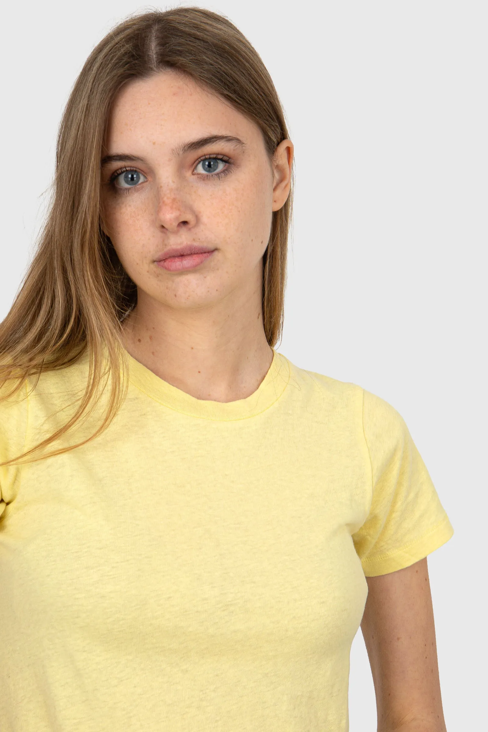 American Vintage T-Shirt Gamipy Cotone Giallo