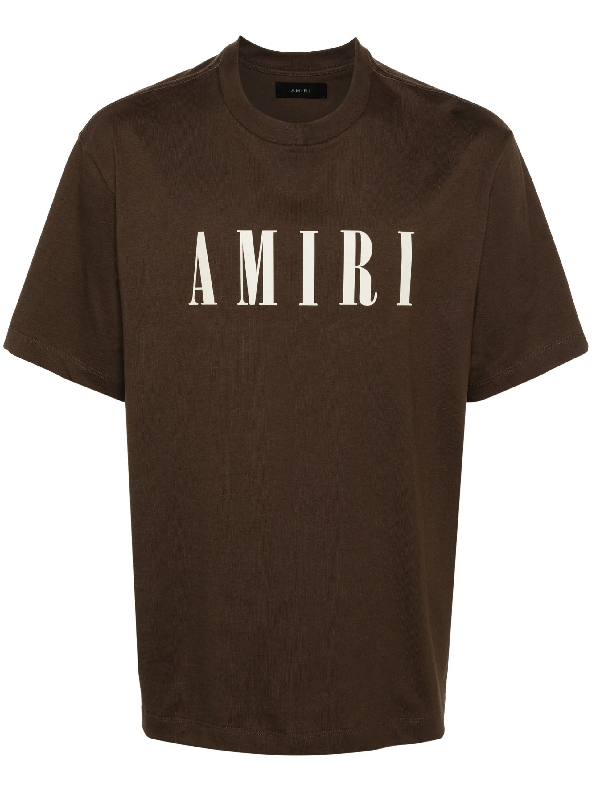 AMIRI  |Crew Neck Street Style Plain Cotton Short Sleeves Logo