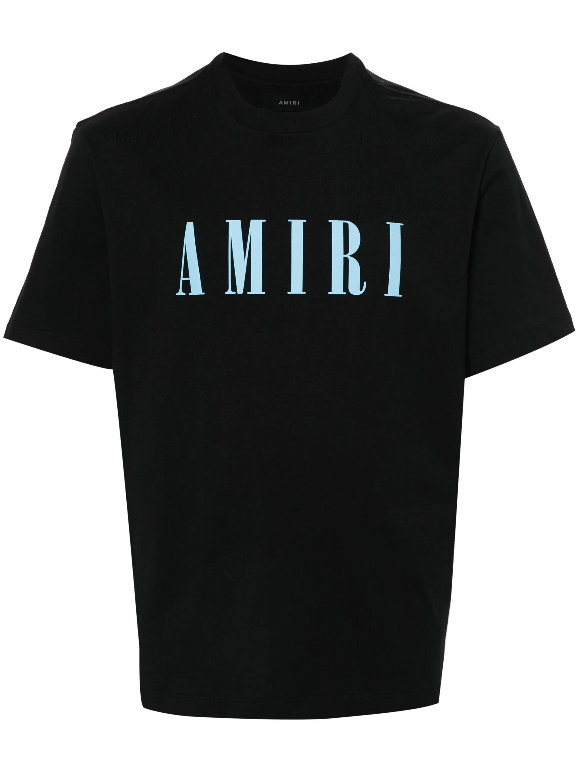 AMIRI  |Crew Neck Street Style Plain Cotton Short Sleeves Logo