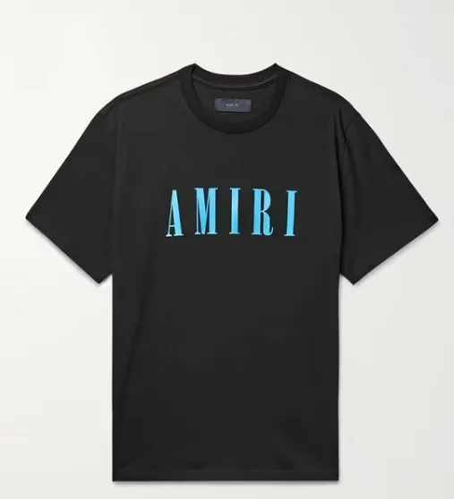 AMIRI  |Crew Neck Unisex Street Style Plain Cotton Short Sleeves