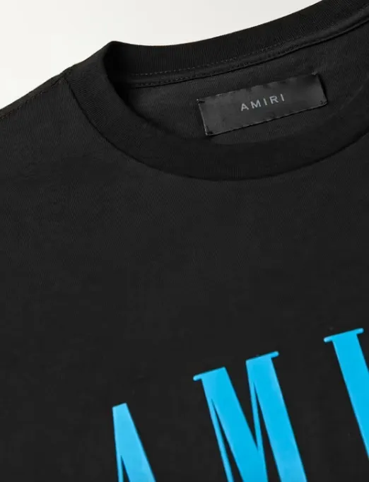 AMIRI  |Crew Neck Unisex Street Style Plain Cotton Short Sleeves