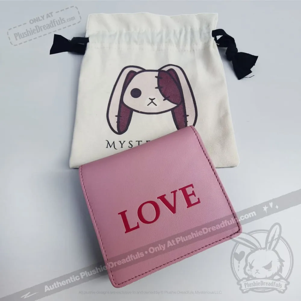 Angry and Love Rabbit Leather Wallet