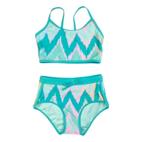 Appaman Stella Swim Short Set - Aqua