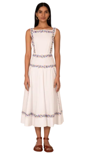 Banjanan Rasia Dress, White