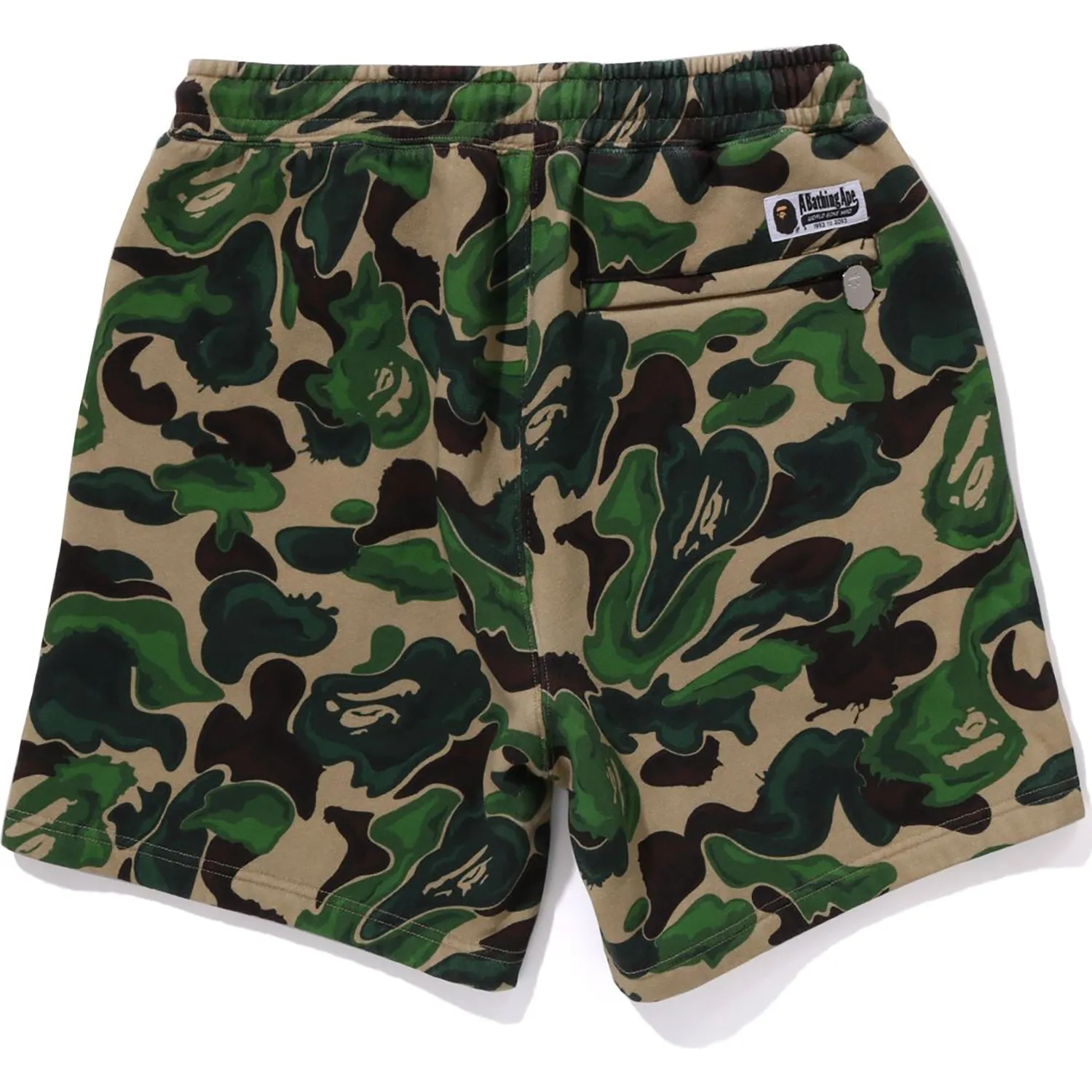 BAPE ART CAMO SWEAT SHORTS MENS