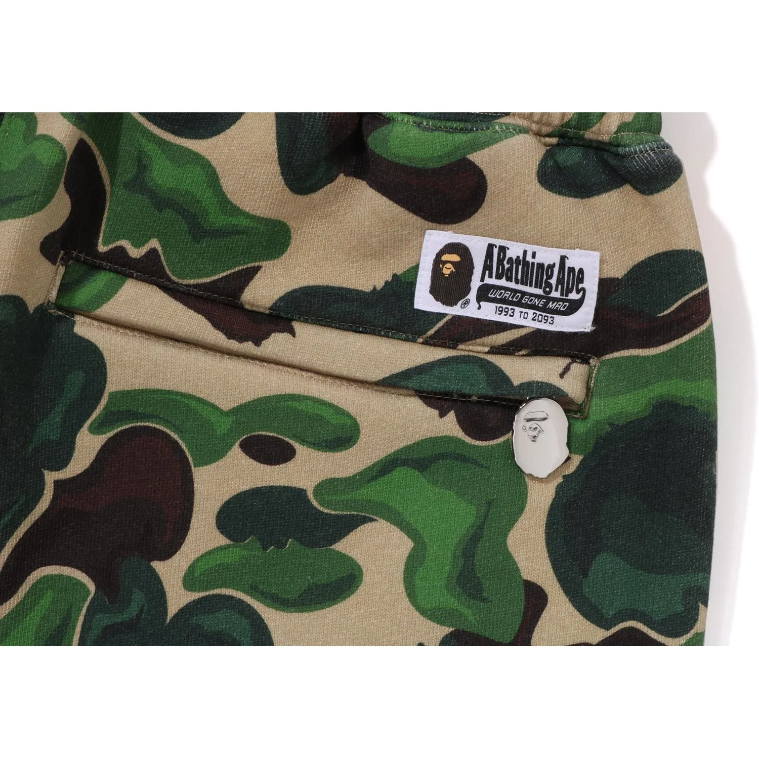 BAPE ART CAMO SWEAT SHORTS MENS