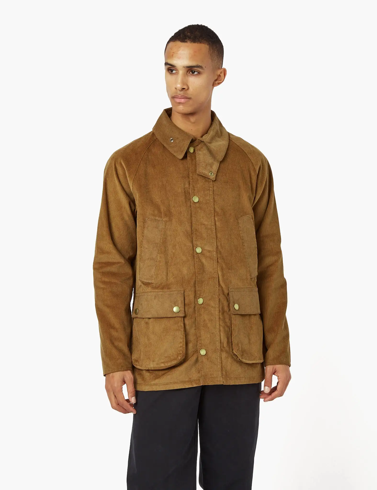 Barbour Corduroy Bedale Casual Jacket - Beige