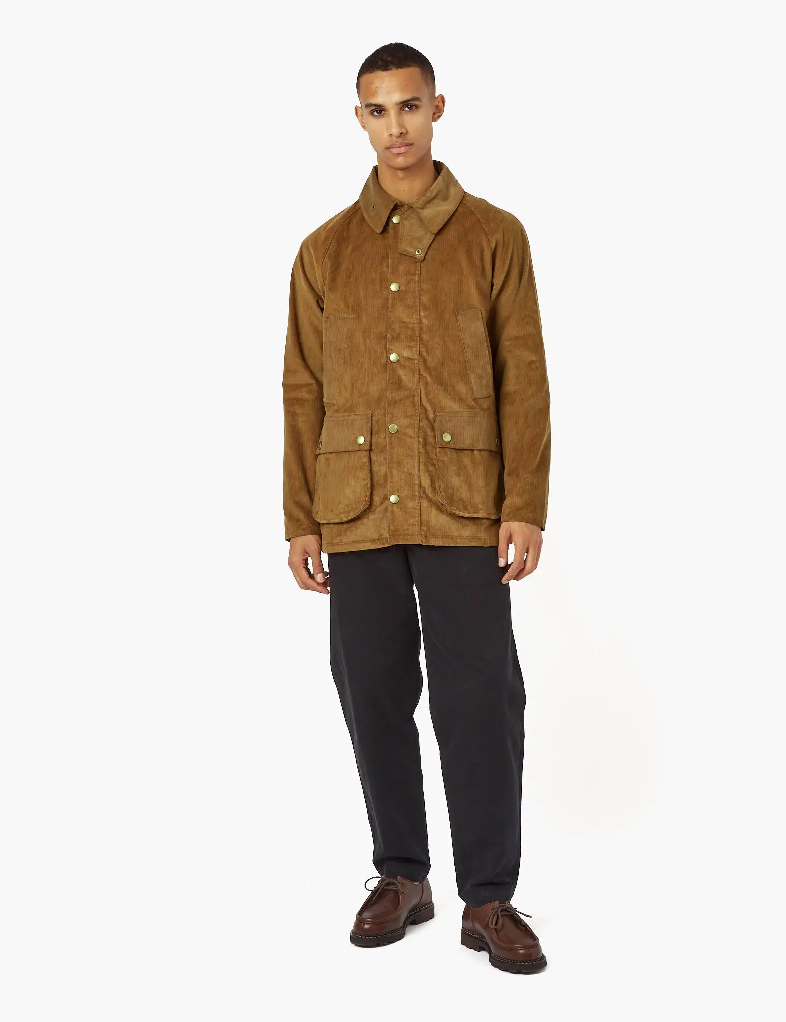 Barbour Corduroy Bedale Casual Jacket - Beige