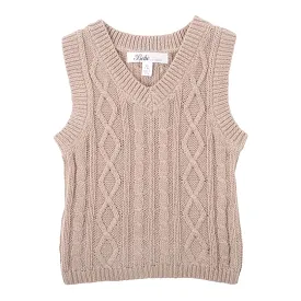 Bebe Ralph Cable Knit Vest