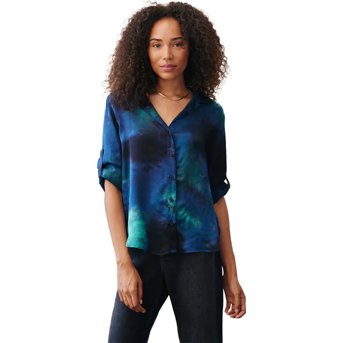 Bella Dahl Capri Button Down - Women's