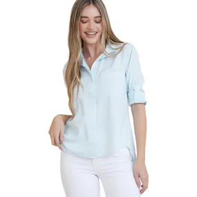 Bella Dahl Split Back Button Down - Women's