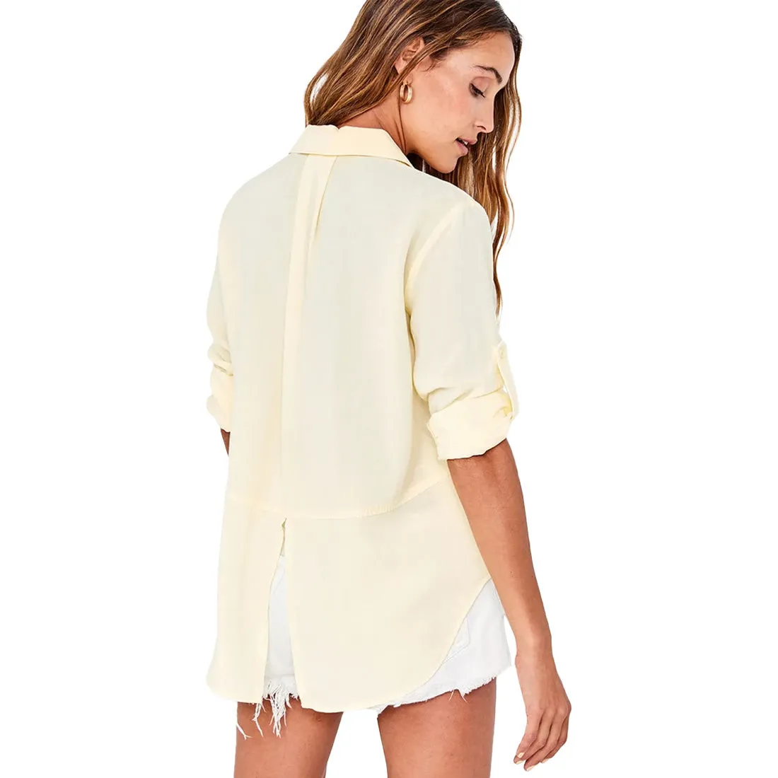 Bella Dahl Split Back Button Down - Women's