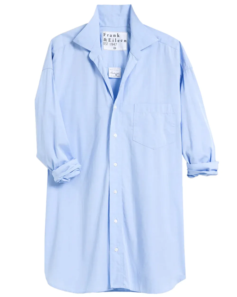 Blue Mackenzie Button Up Shirt