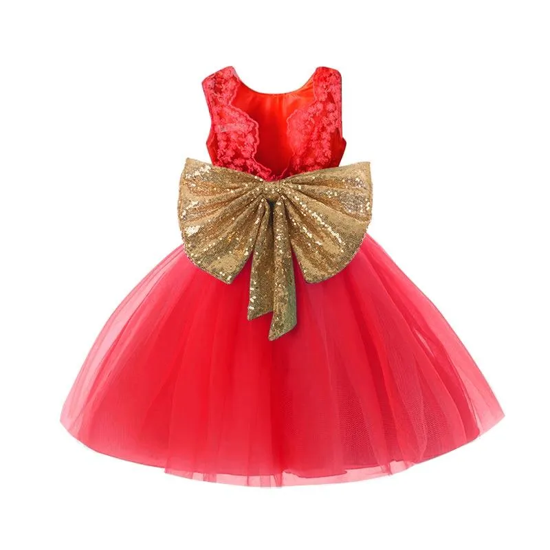 Bow Sparkles Princess Bowtique Dress - Priority Shipping