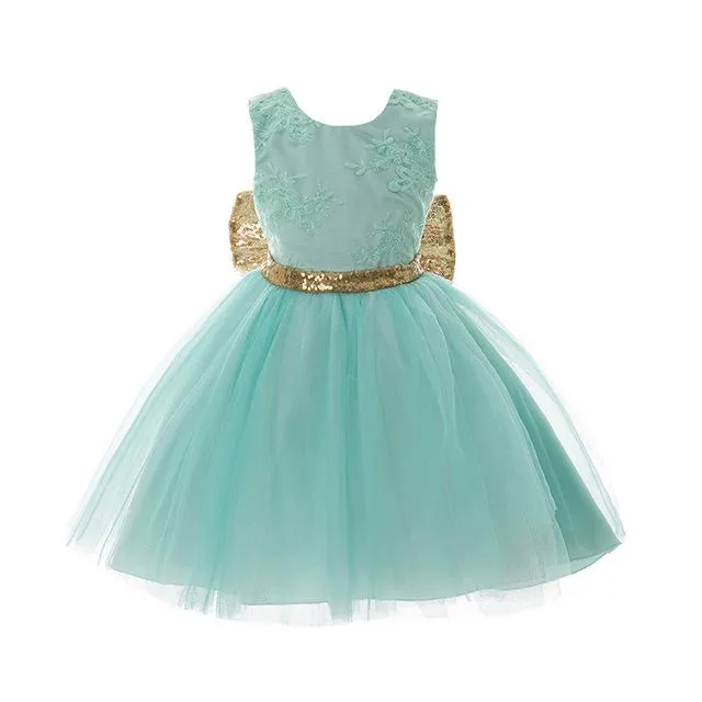 Bow Sparkles Princess Bowtique Dress - Priority Shipping