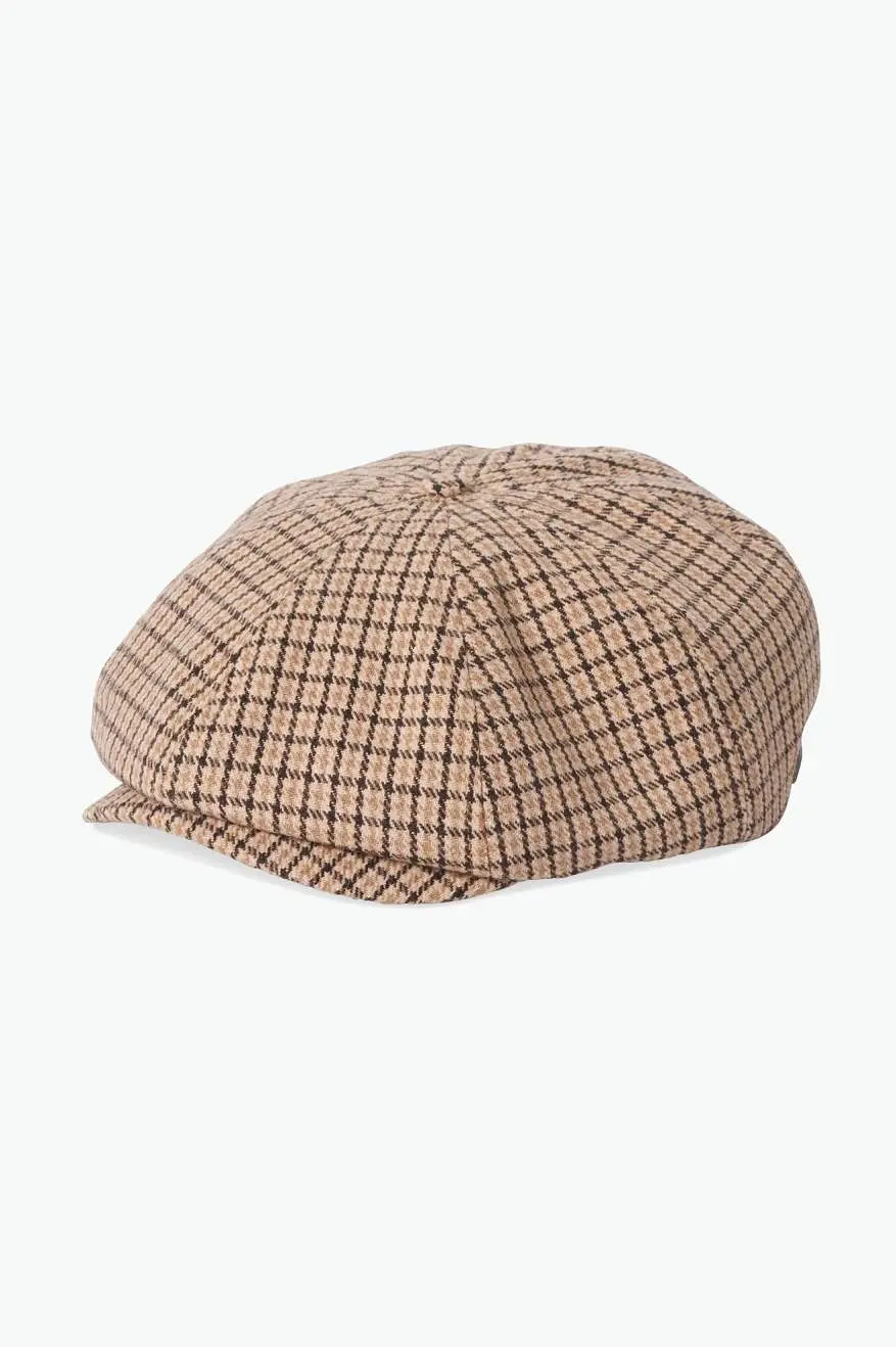 Brood Newsboy Cap - Sand/Desert Palm