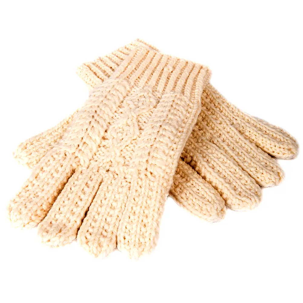 Cable Knit Gloves