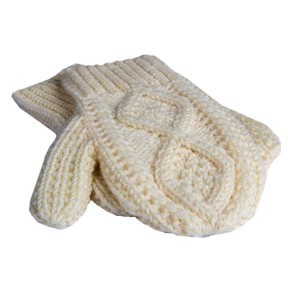 Cable Knit Mittens