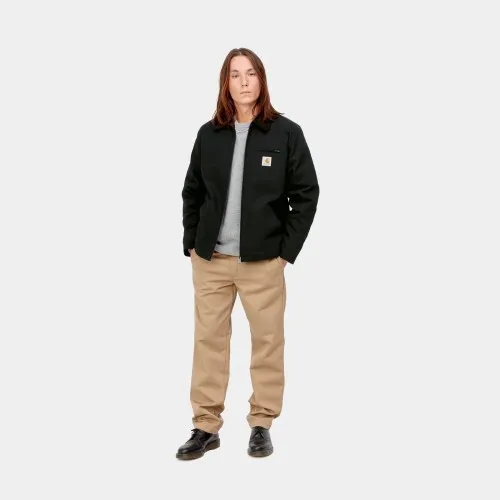 Carhartt WIP Detroit Jacket, 100% Cotton 'Dearborn' Canvas, 385 g/m_, striped blanket lining, nylon taffeta lined sleeves, cordu