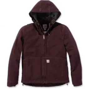 Carhartt 102248 Women's Full Swing Caldwell Jacket - Deep Wine