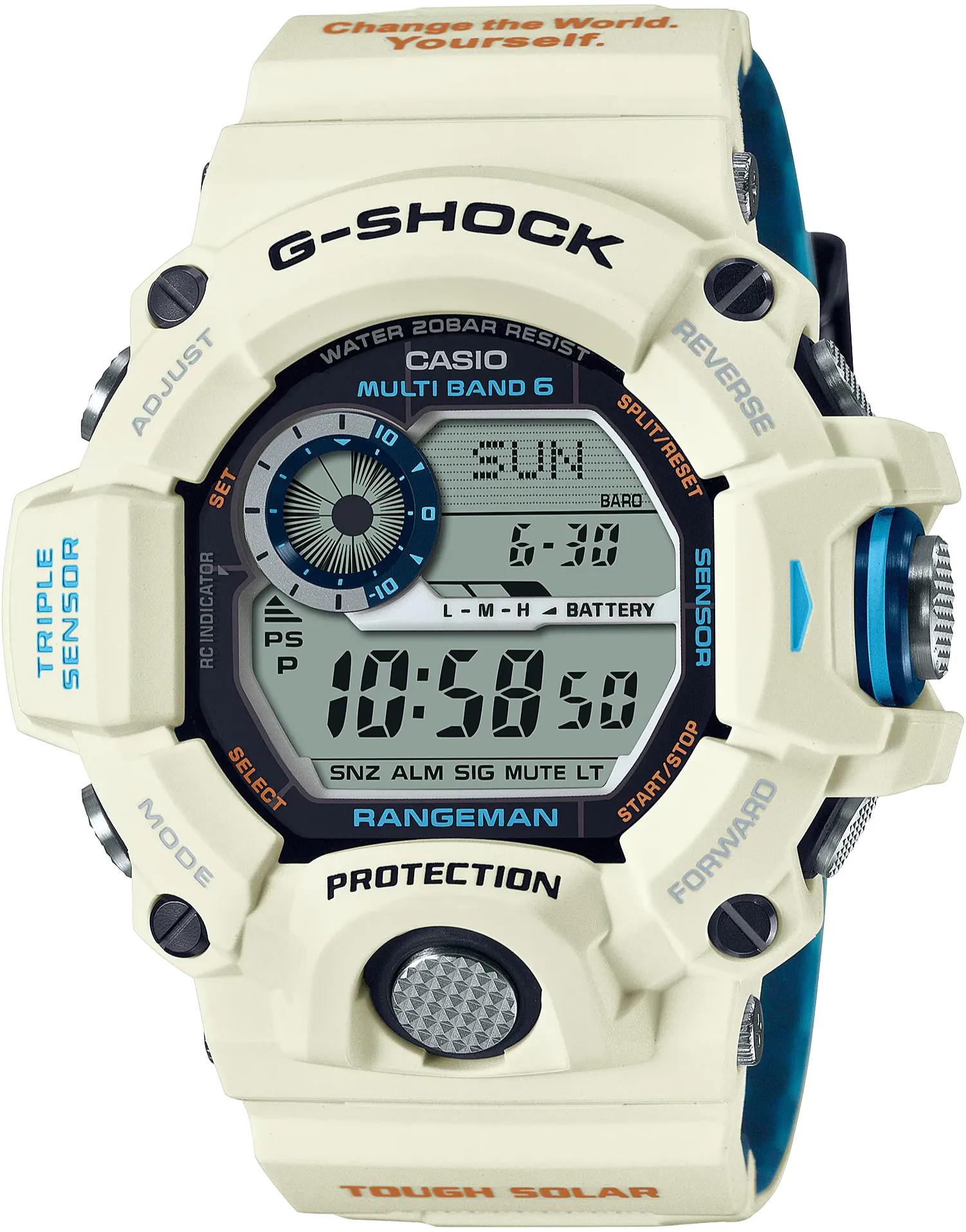 Casio G-Shock Rangeman Solar Love the Sea and the Earth 2022 Special Edition JDM GW-9408KJ-7JR