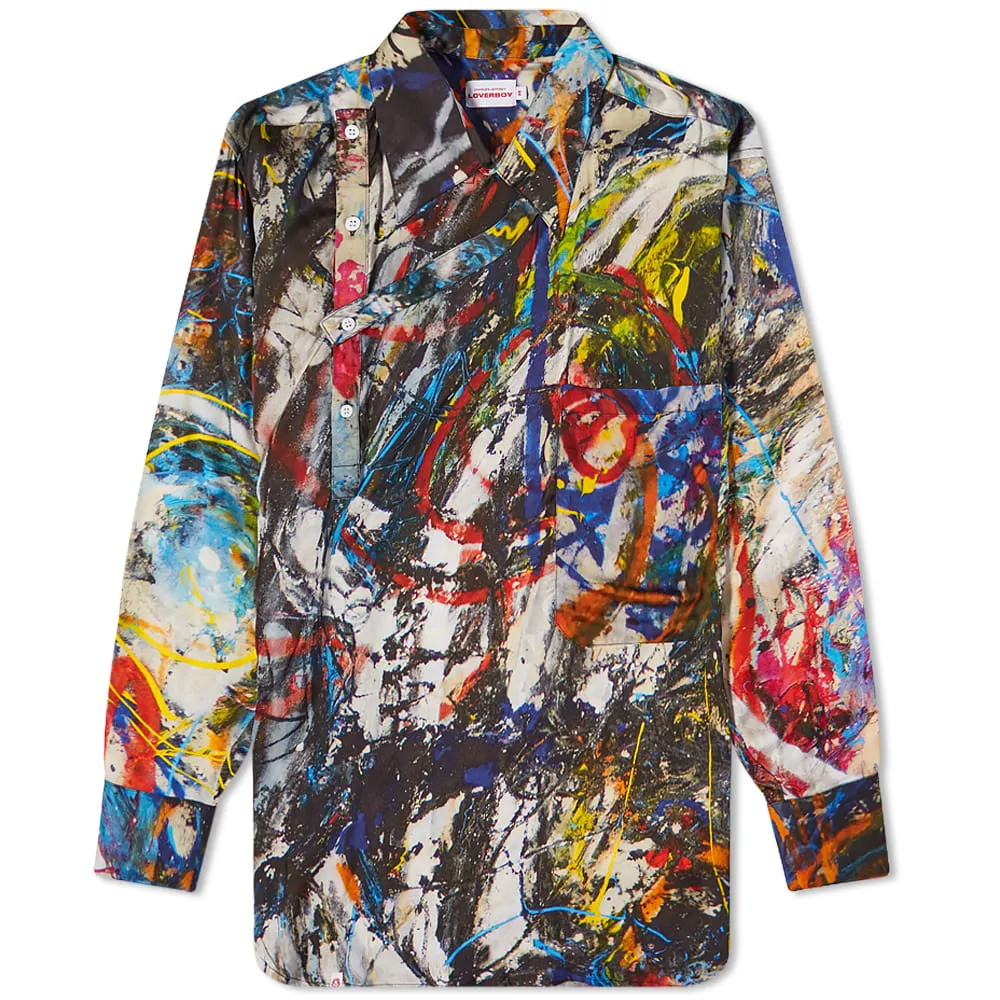 Charles Jeffrey 9S Button Up ShirtSplatter Painting