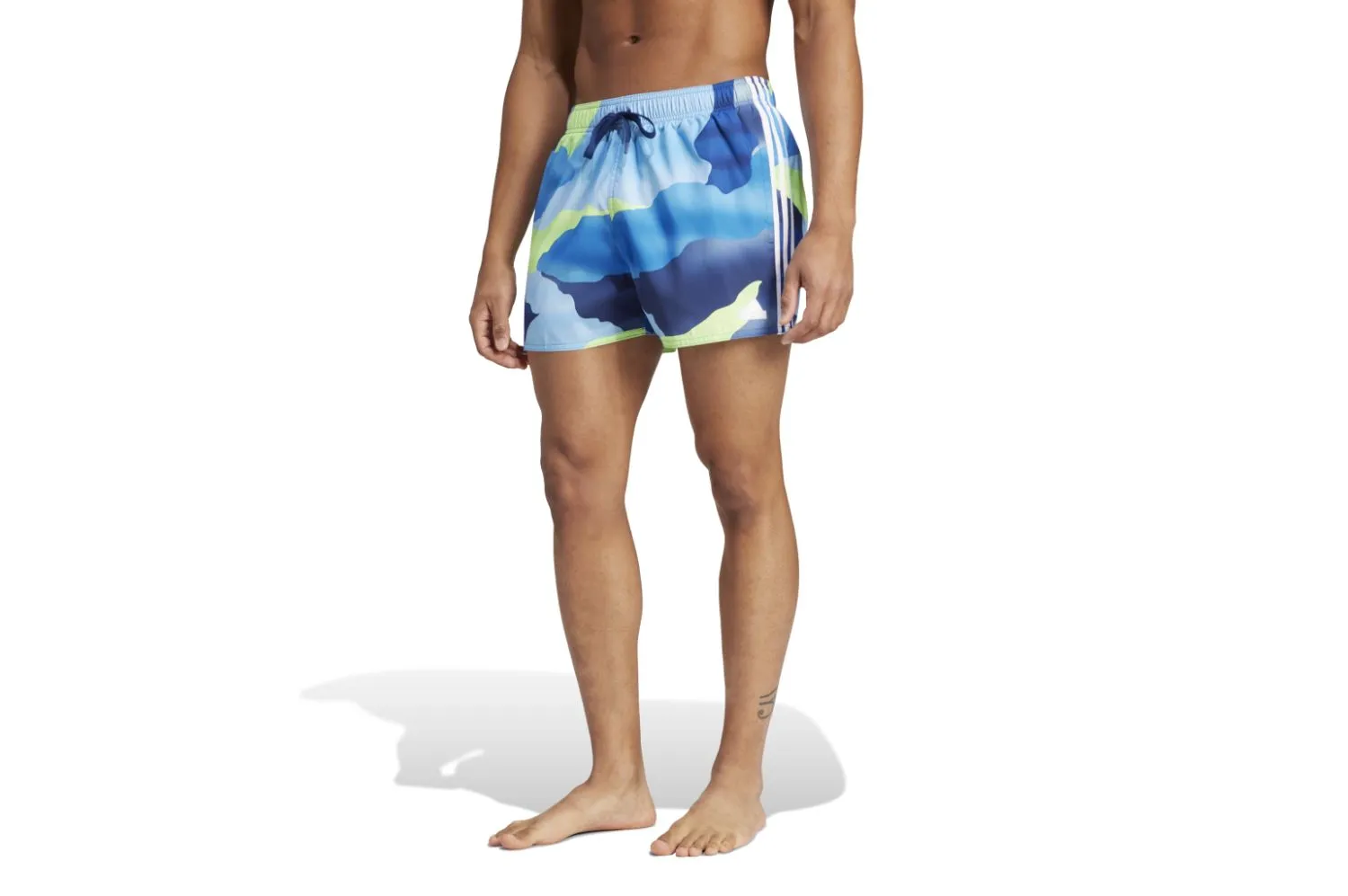 City Escape Camo 3-Stripes Clx Swim Short