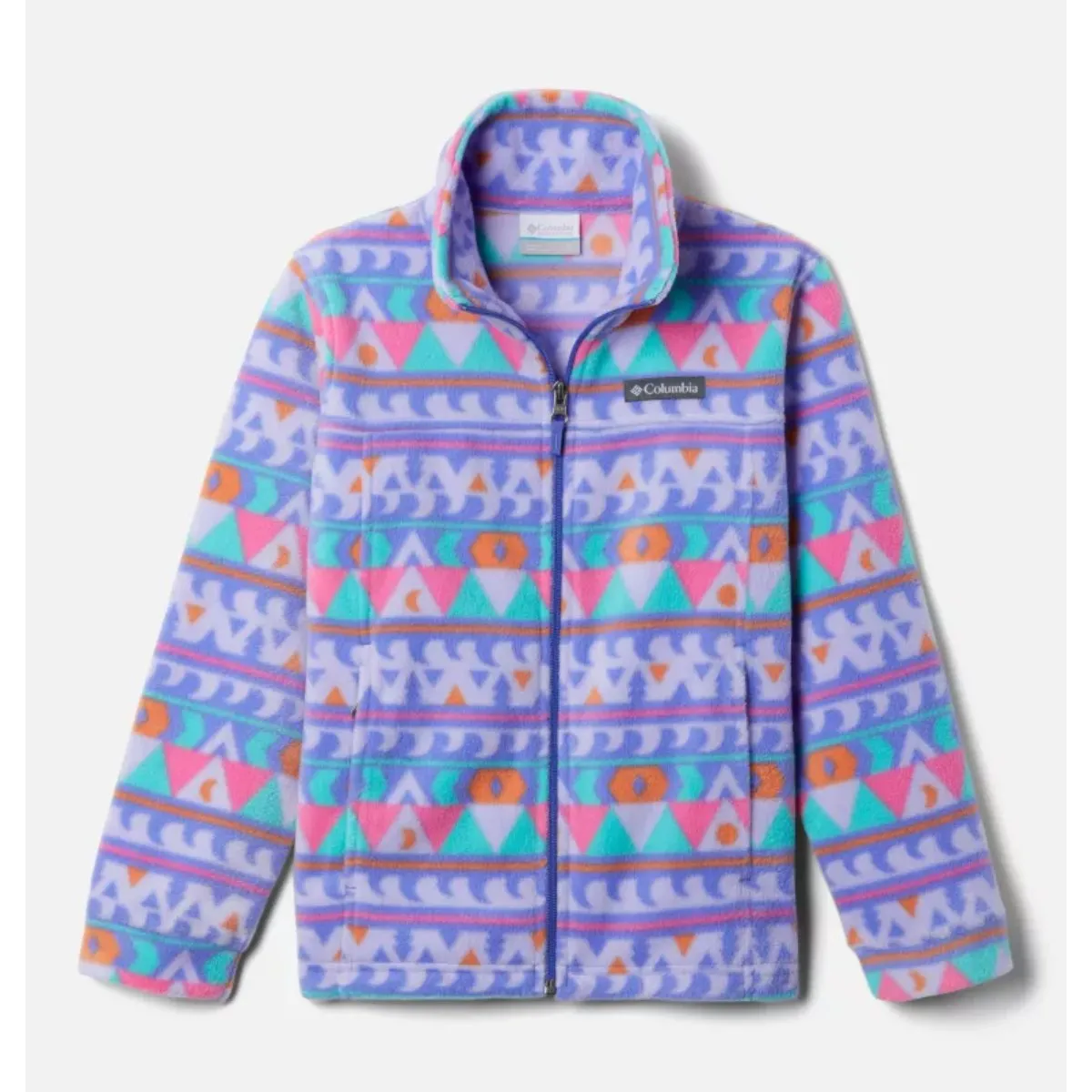 Columbia Zing III Printed Fleece Jacket Junior Girls