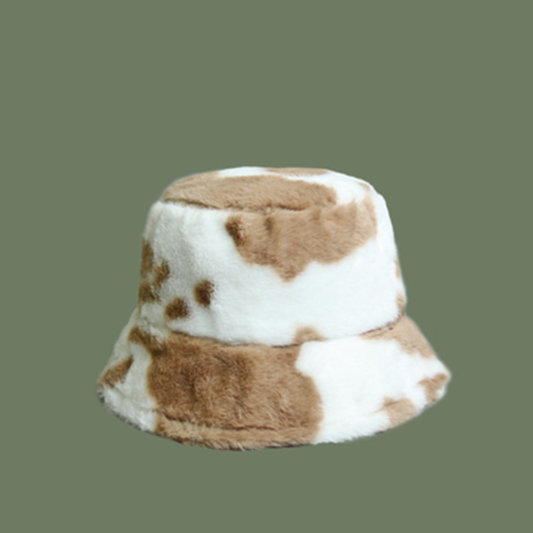 Cow Plush Hat AD12743