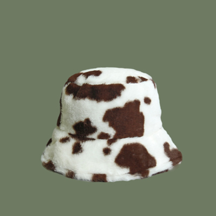 Cow Plush Hat AD12743