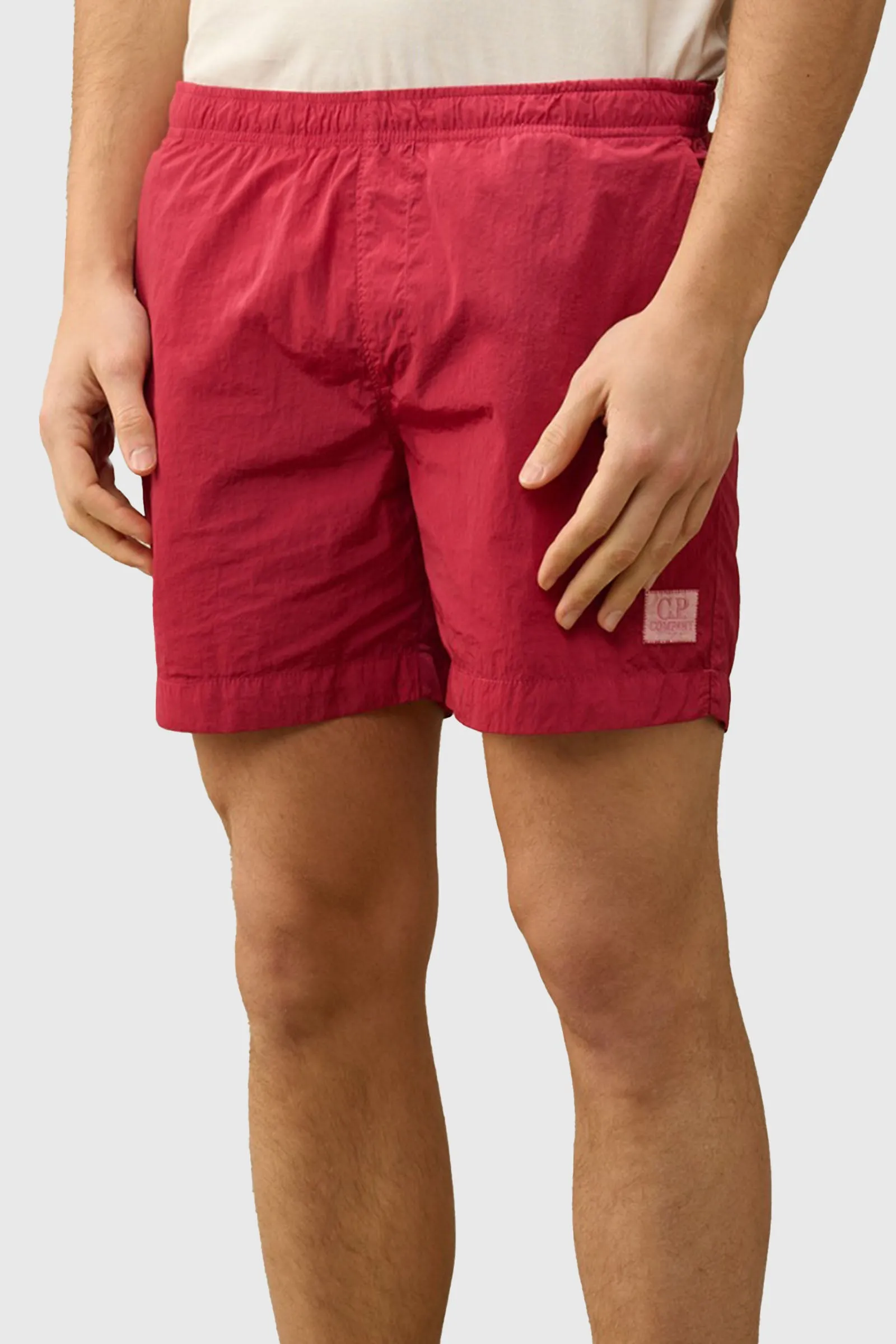 C.p. Company Echo-chrome R Short Swim Short Bordeaux Uomo