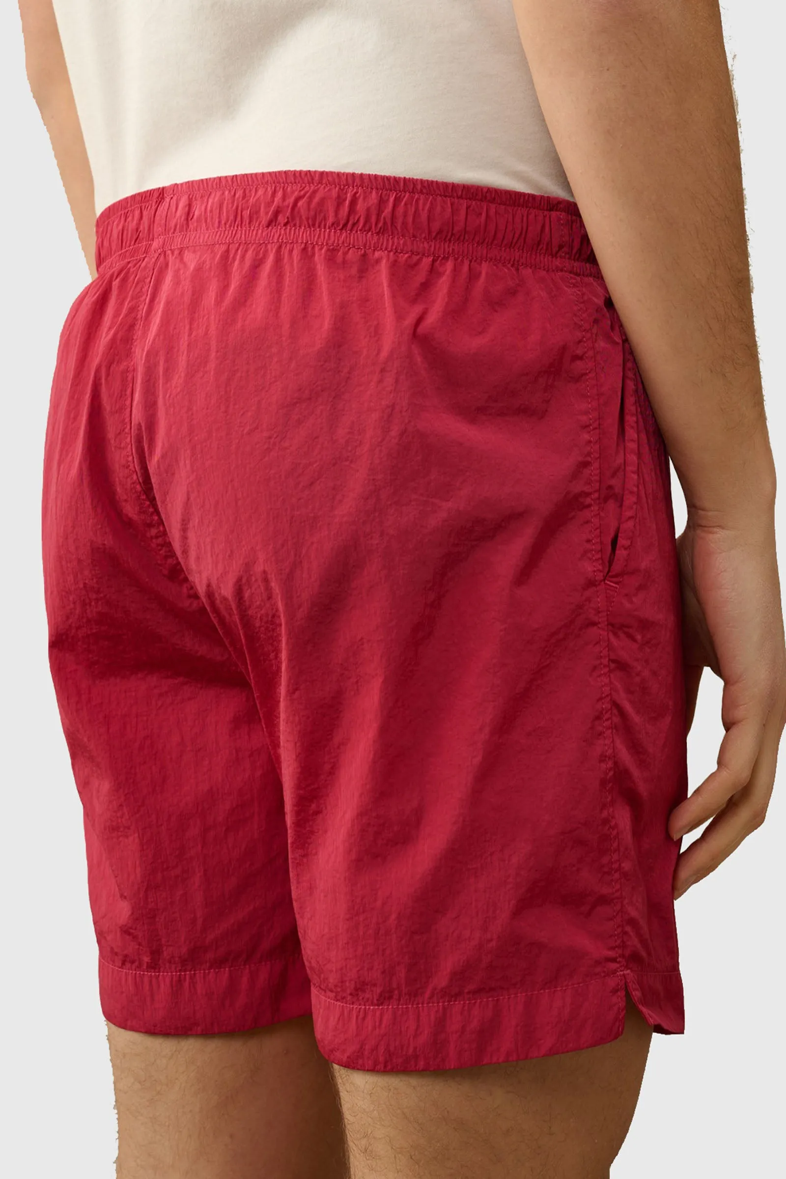 C.p. Company Echo-chrome R Short Swim Short Bordeaux Uomo