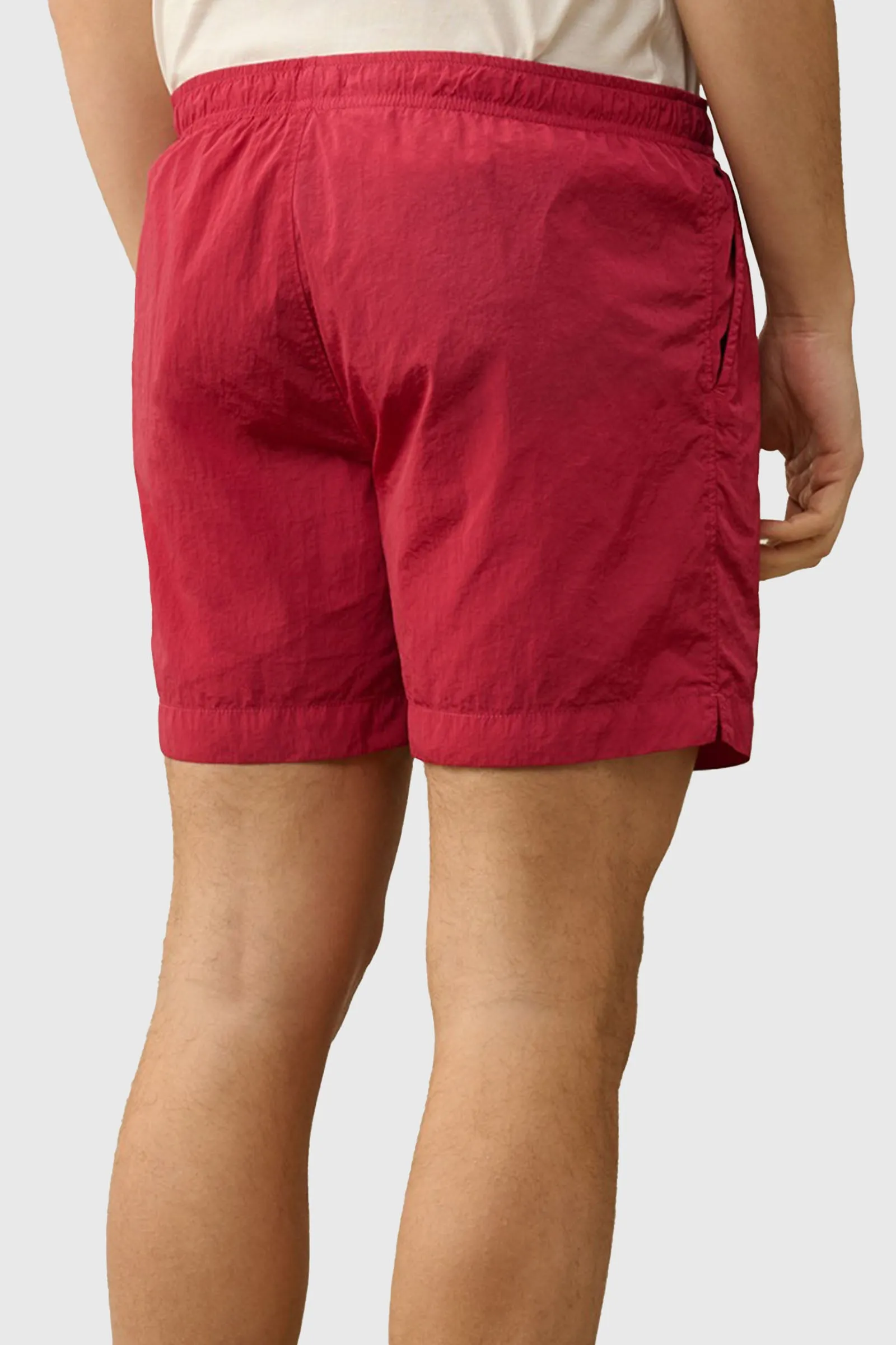 C.p. Company Echo-chrome R Short Swim Short Bordeaux Uomo