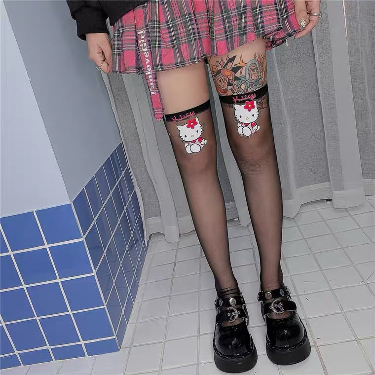 CUTE “HELLO KITTY” SOCKS BY45555