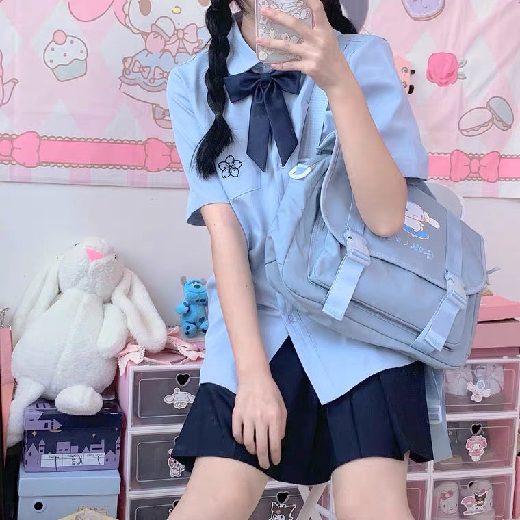 CUTE “KUROMI & MELODY” HIGH CAPACITY JK BAG BY70091