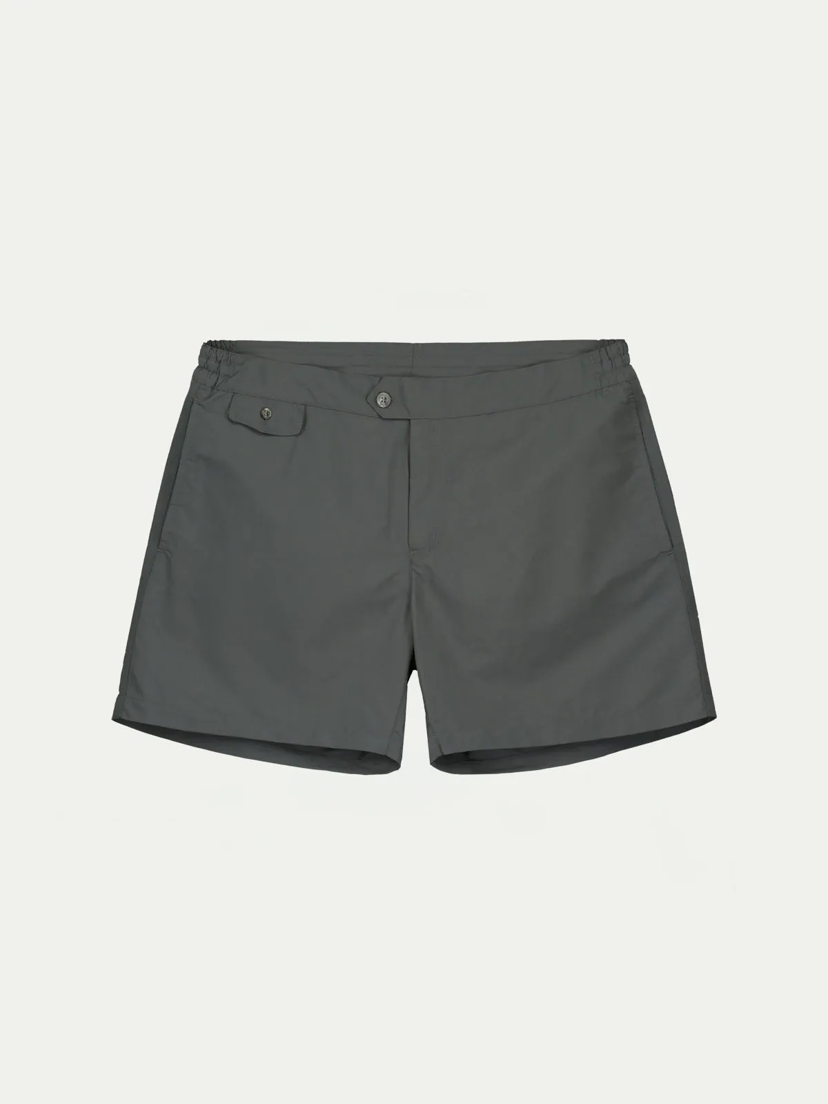 Dark Grey Beachside Swim Short