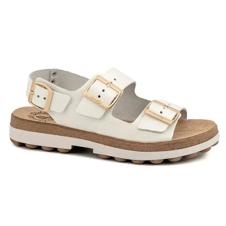 Fantasy Sandals Millie White Perle