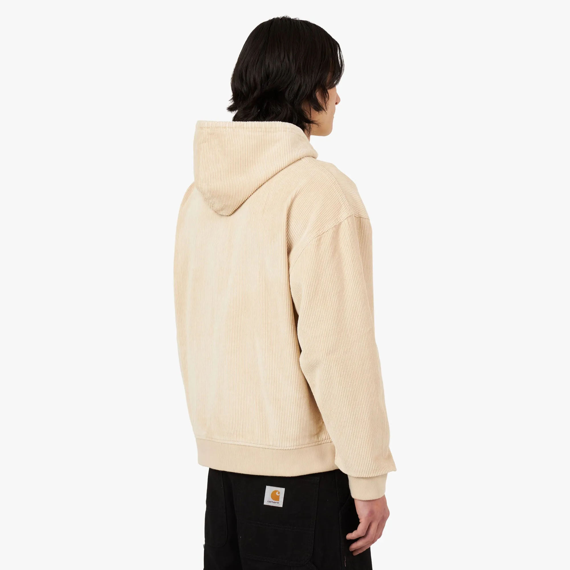 Fucking Awesome KO Corduroy Zip Hoodie Jacket / Cream