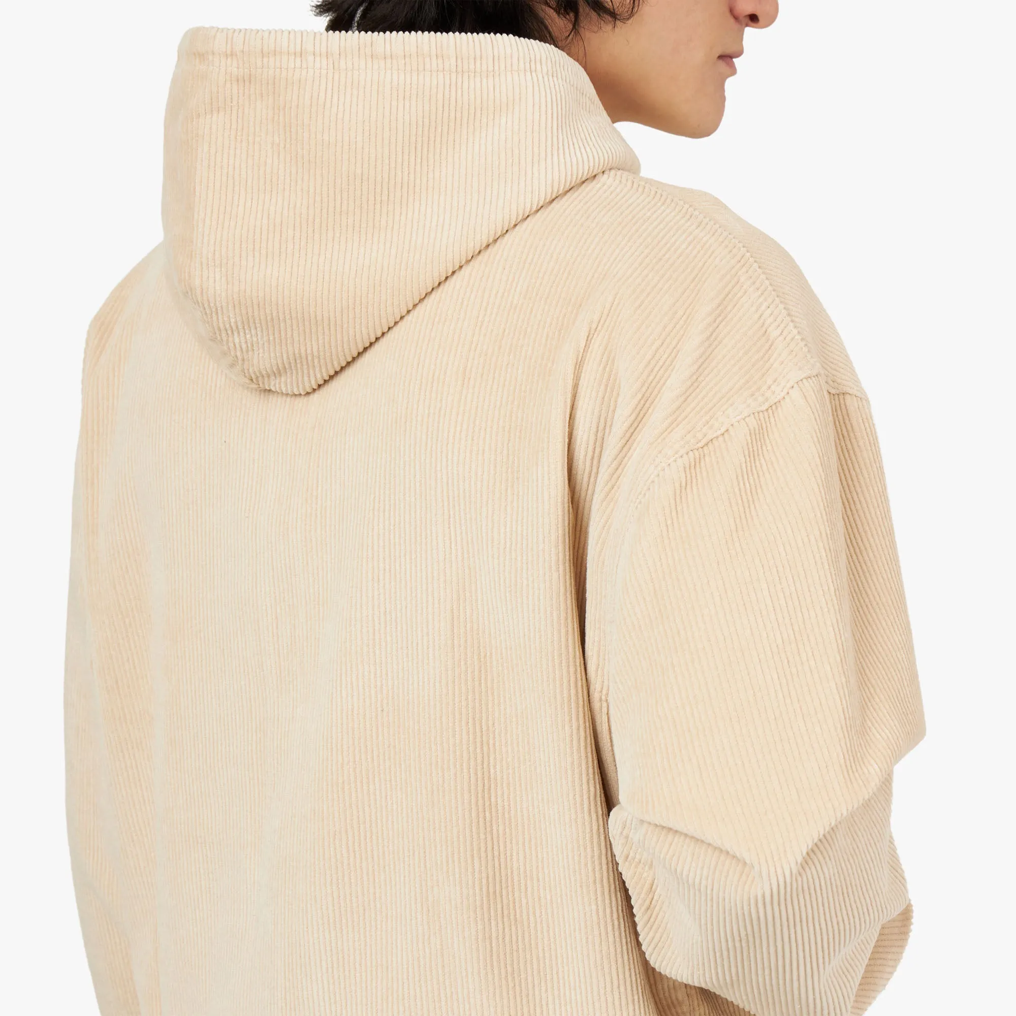 Fucking Awesome KO Corduroy Zip Hoodie Jacket / Cream