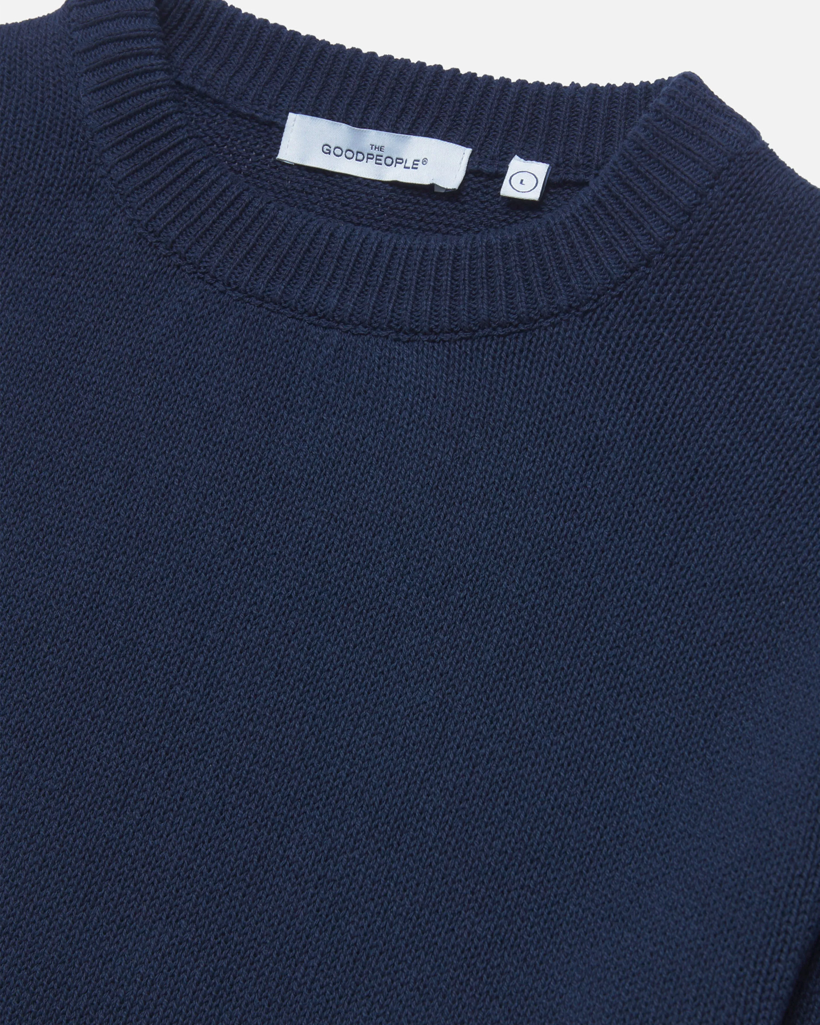 Garment-dye Cable Knit