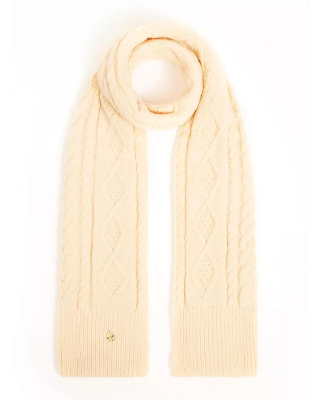 GUESS CABLE KNIT SCARF AW9073WOL03 + COLOURS