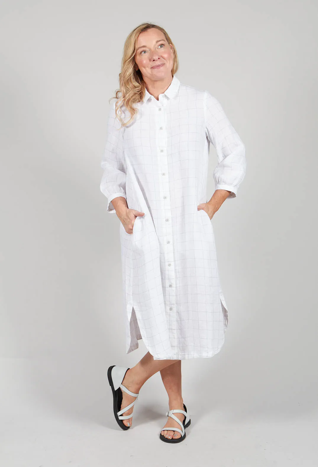 Harfang Dress in White