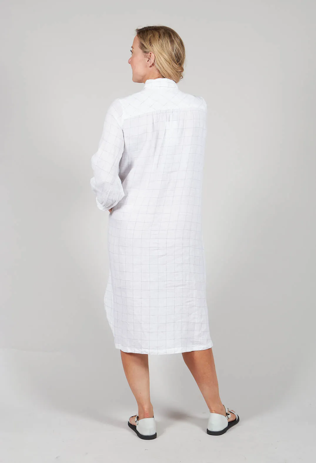 Harfang Dress in White