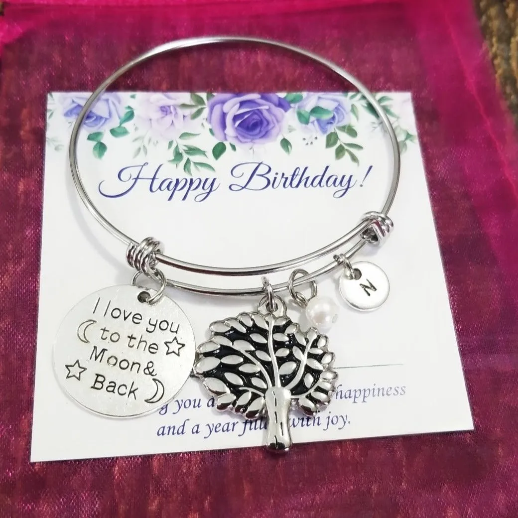 I Love You To the Moon and Back Bracelet