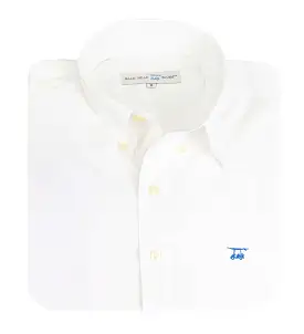 Islander Button Down - Solid White